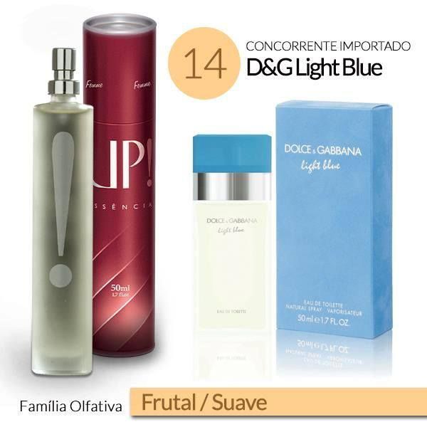 Perfume Feminino 50ml - UP! 14 - D&G Light Blue